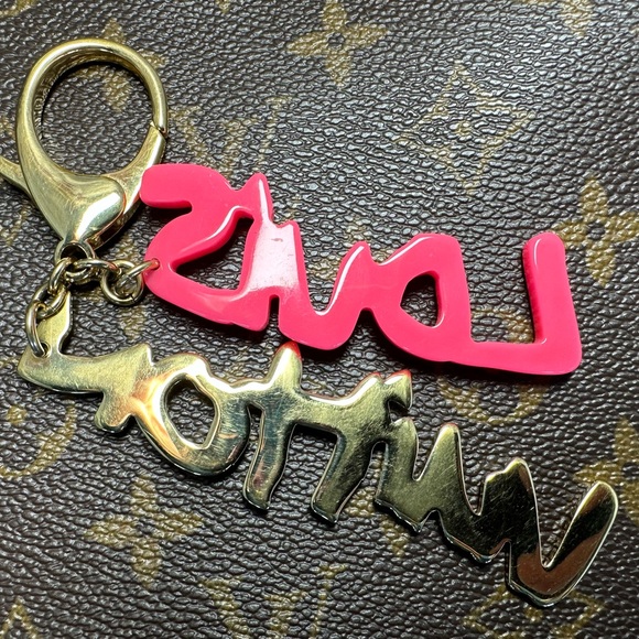 💖Louis Vuitton Stephen Sprouse Graffiti Pink charm - Picture 10 of 11